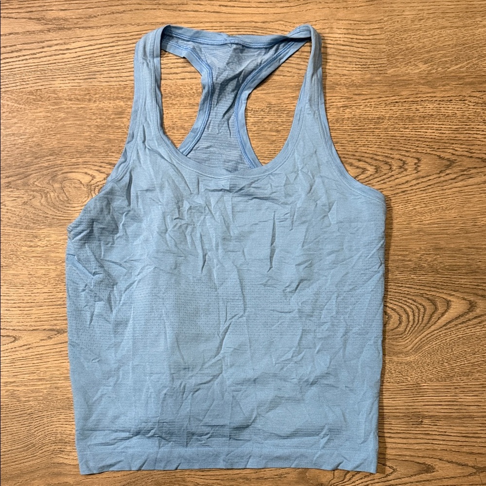 Lululemon Baby Blue Racerback Tank Top